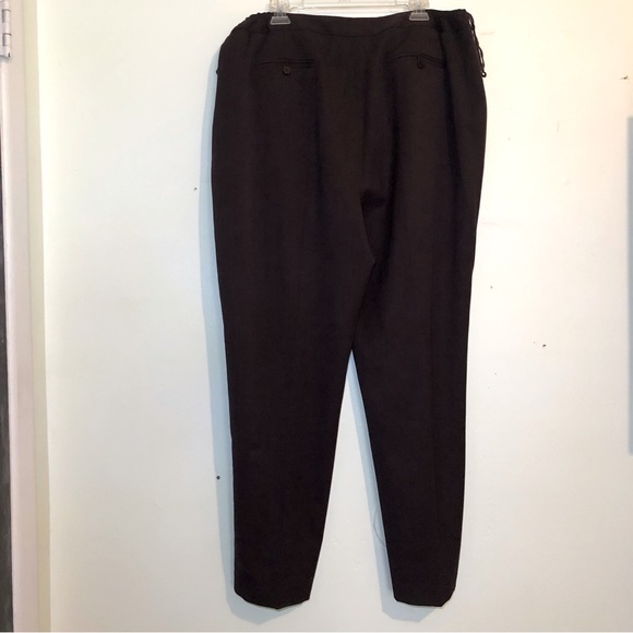 Jones New York Brown Stretch Trousers, size 20W - Picture 8 of 10
